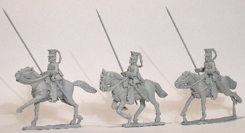 British Lancers charging