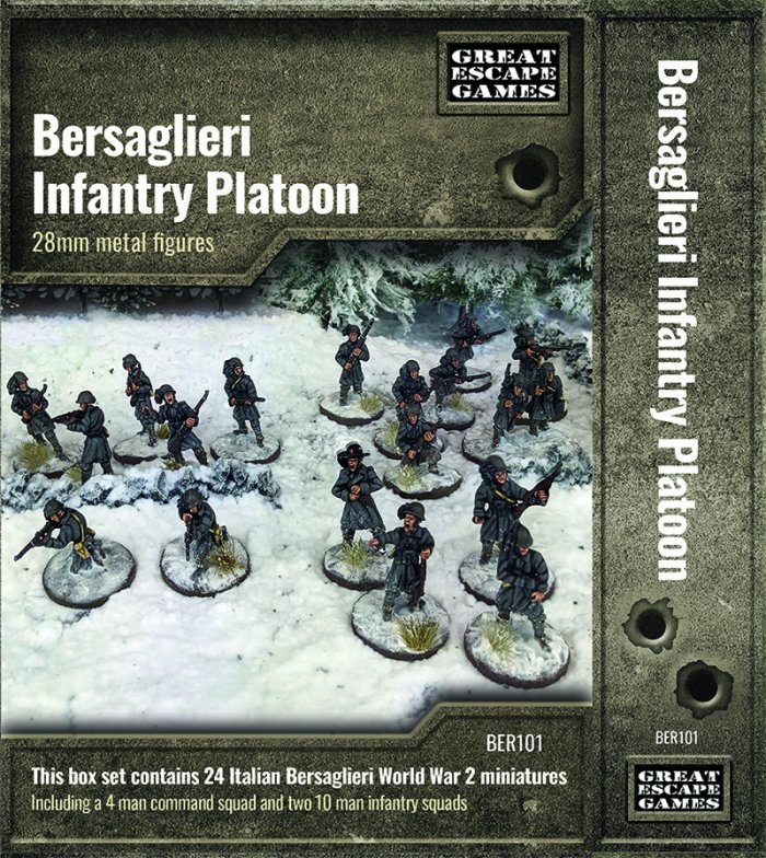 Bersaglieri Infantry Platoon  Winter Uniform