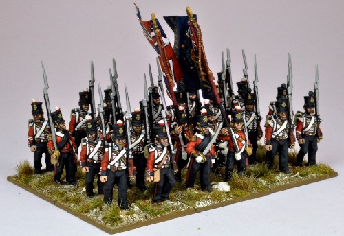 British Regiment in Shakos