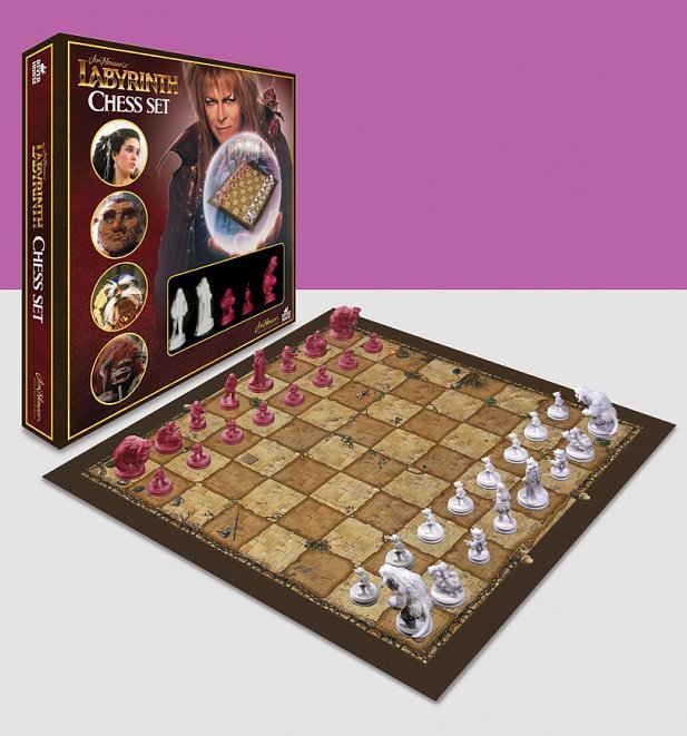 Jim Henson's Labyrinth Movie Chess Set