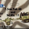 Photo of 12mm German Pak 40 + Sd.Kfz.11 (VG12026)