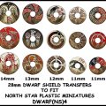 Photo of Dwarf Shield Transfers 4 (DWARF(NS)4)