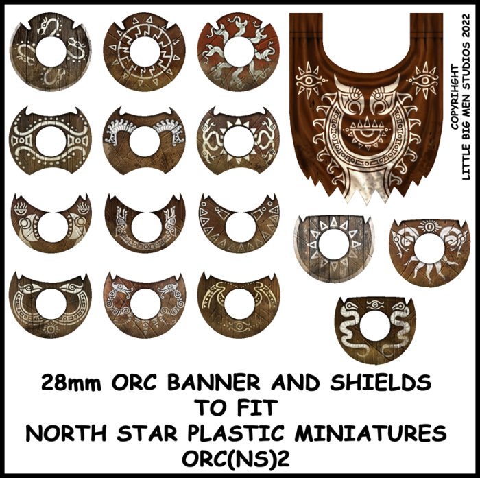 Orc Banner & Shield Transfers 2