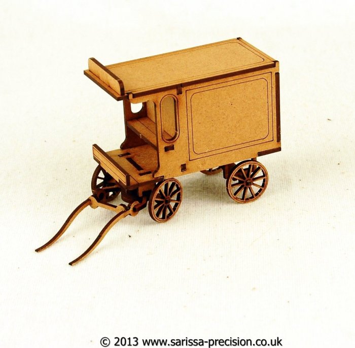 HORSE DRAWN DELIVERY WAGON