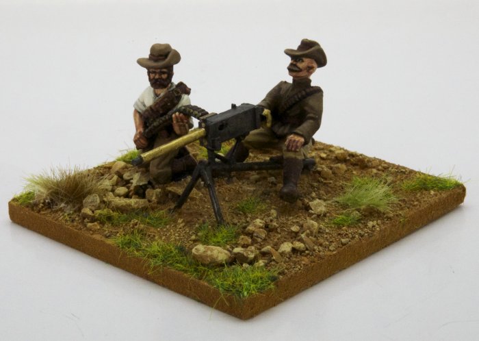 Maxim Gun and Crew