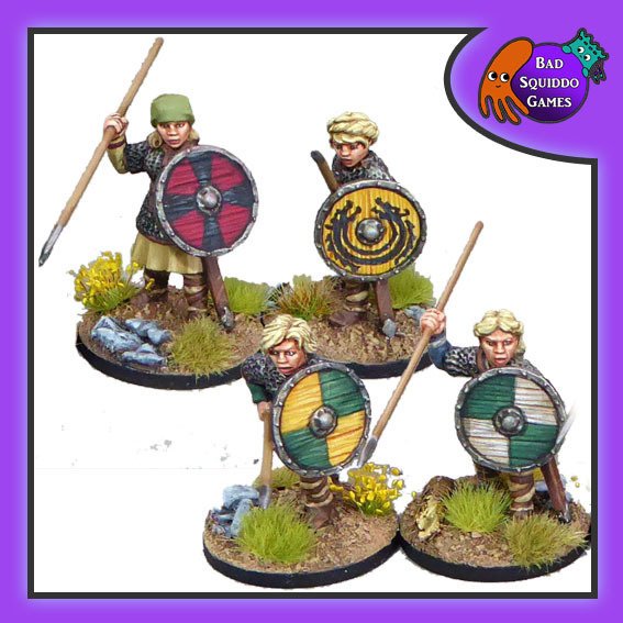 Shieldmaiden Hearthguard (with Spears)