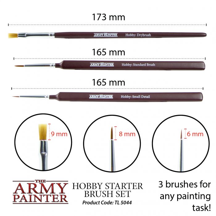 Hobby Starter Brush Set